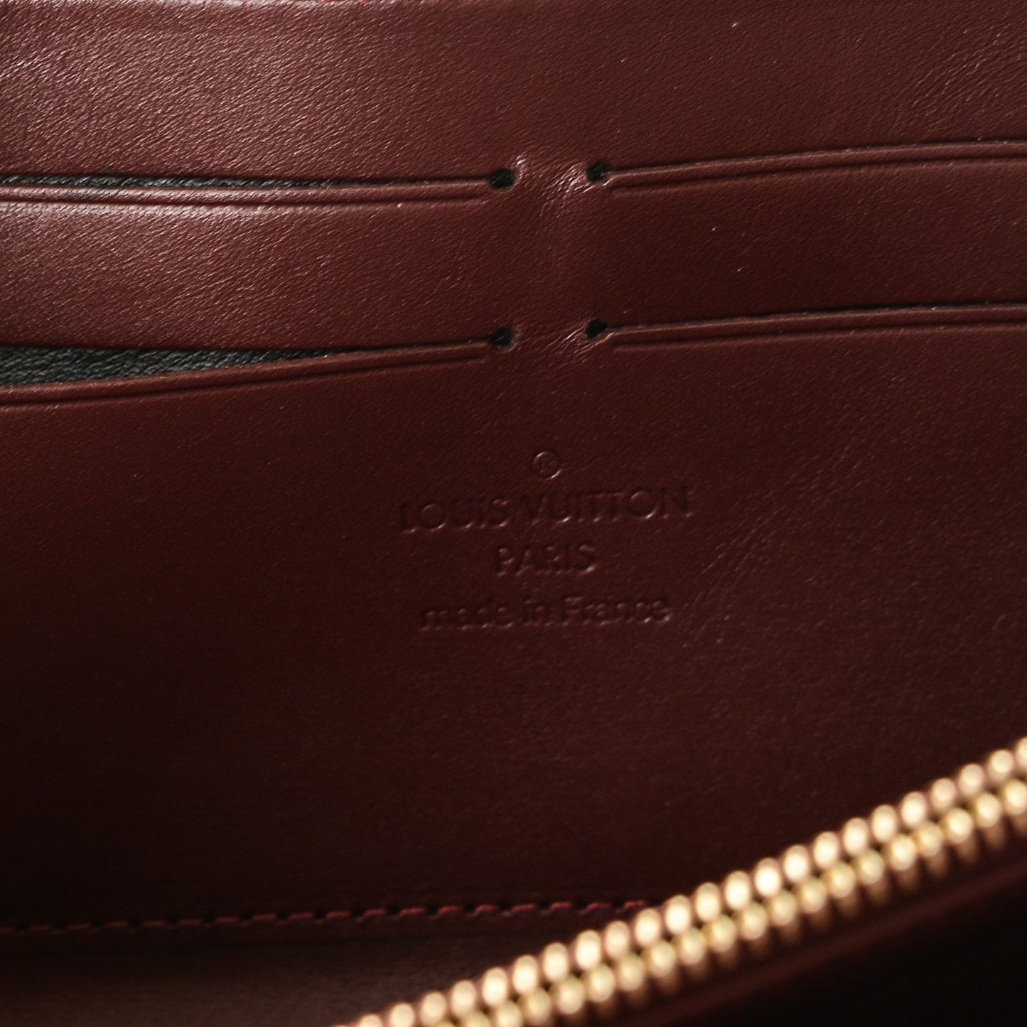 Vernis Zippy Wallet Rouge Fauviste