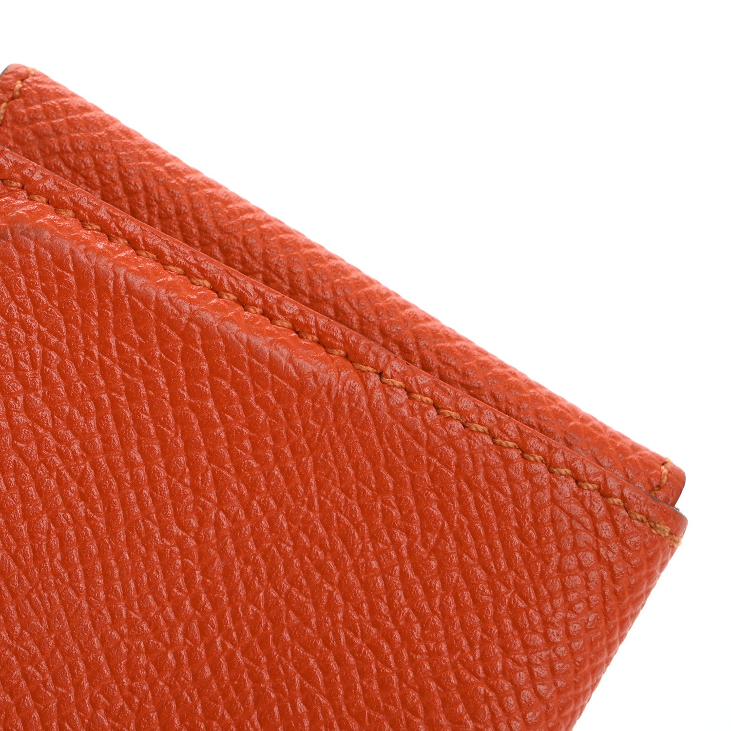 Hermes Epsom Guernesey Card Case Orange 9 of 17