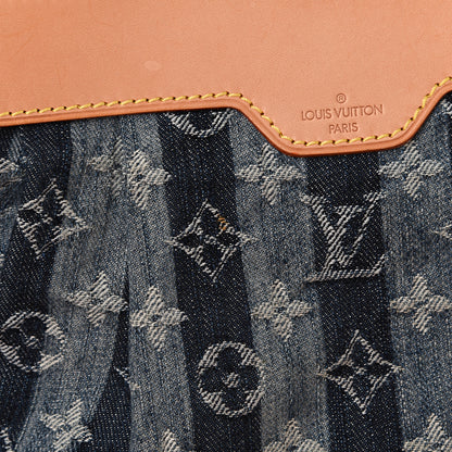 Louis Vuitton Denim Raye Porte Epaule MM 11 of 12