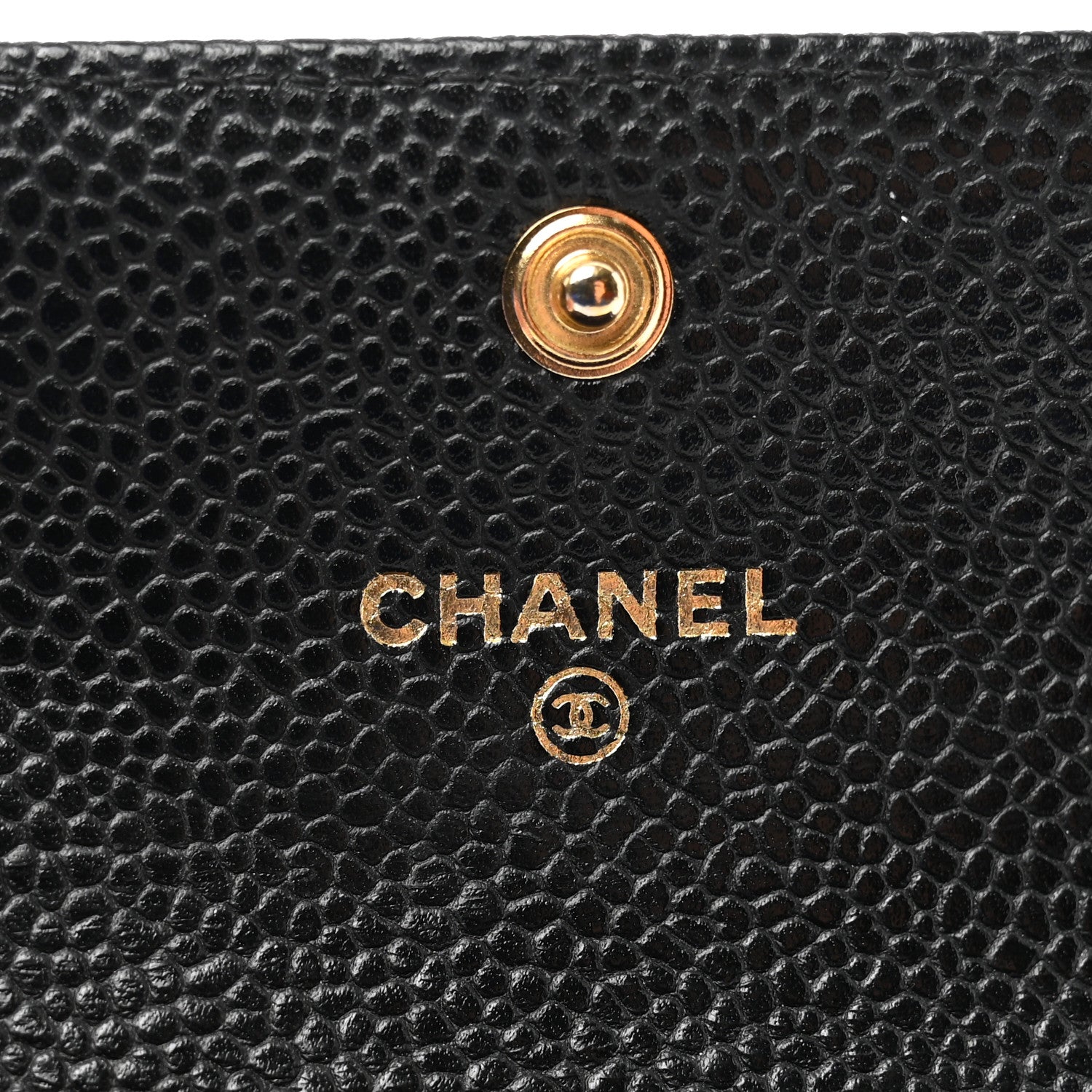 Chanel Caviar Quilted Flap Card Holder Black 7 of 9