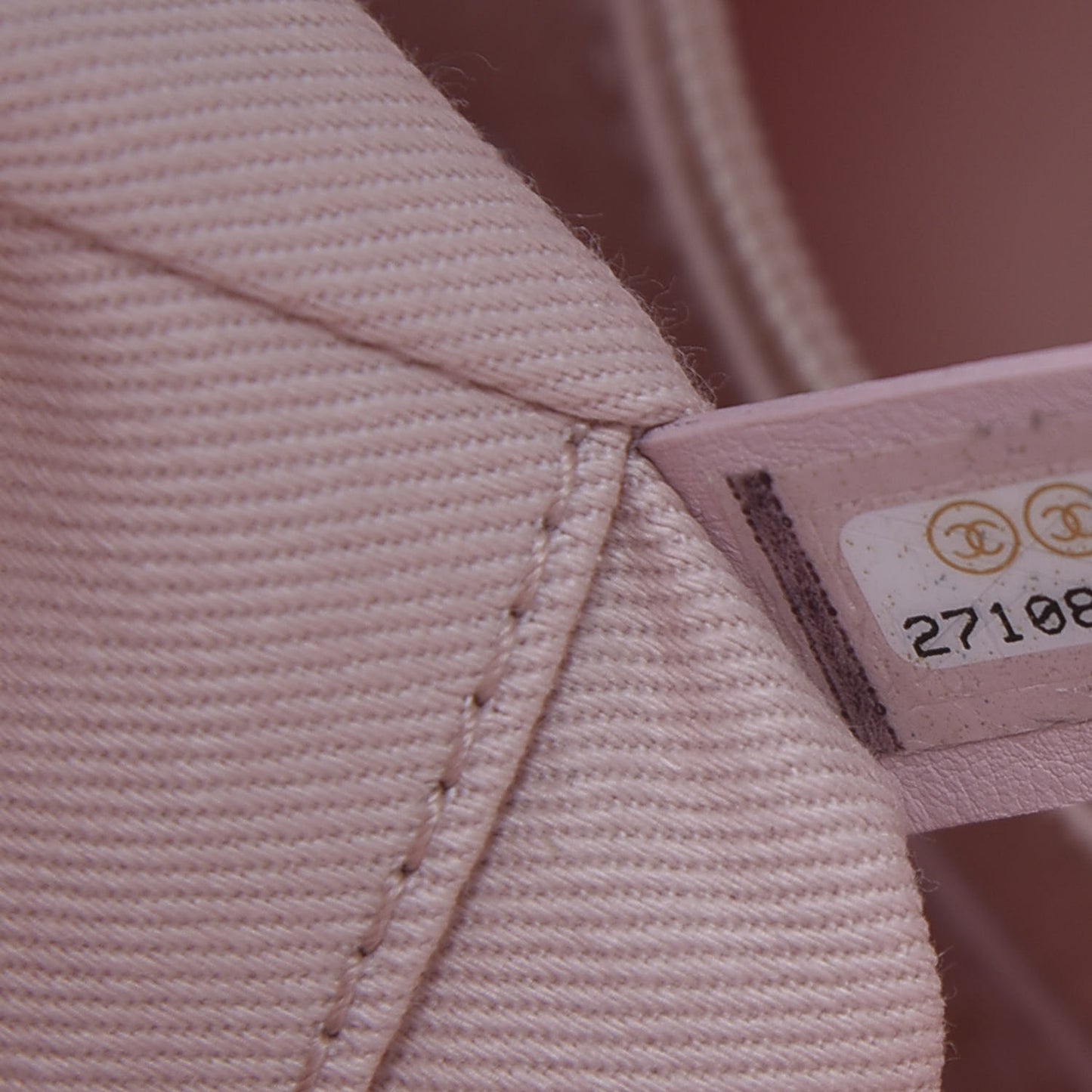 Straw Lurex Small Deauville Tote Pink