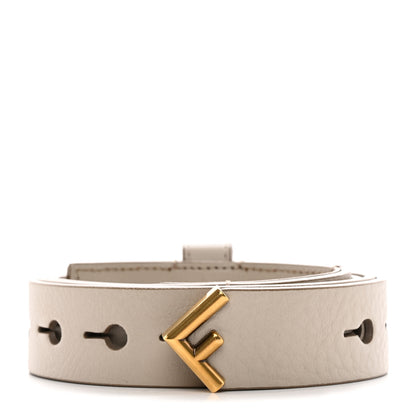 Fendi Cuoio Romano F logo Belt Tortora 1 of 6