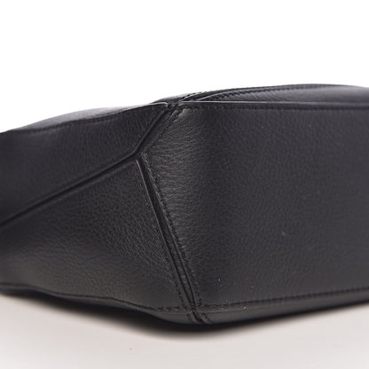 Loewe Calfskin Mini Puzzle Bag Black 8 of 10