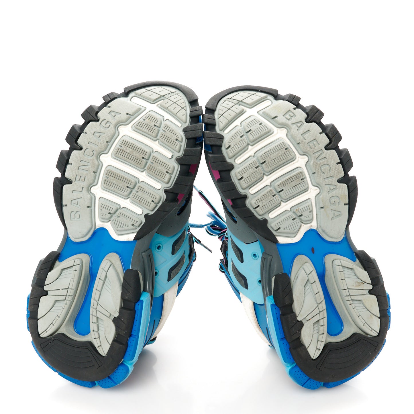 Mesh Nylon Womens Track Sneakers 35 Blue Black