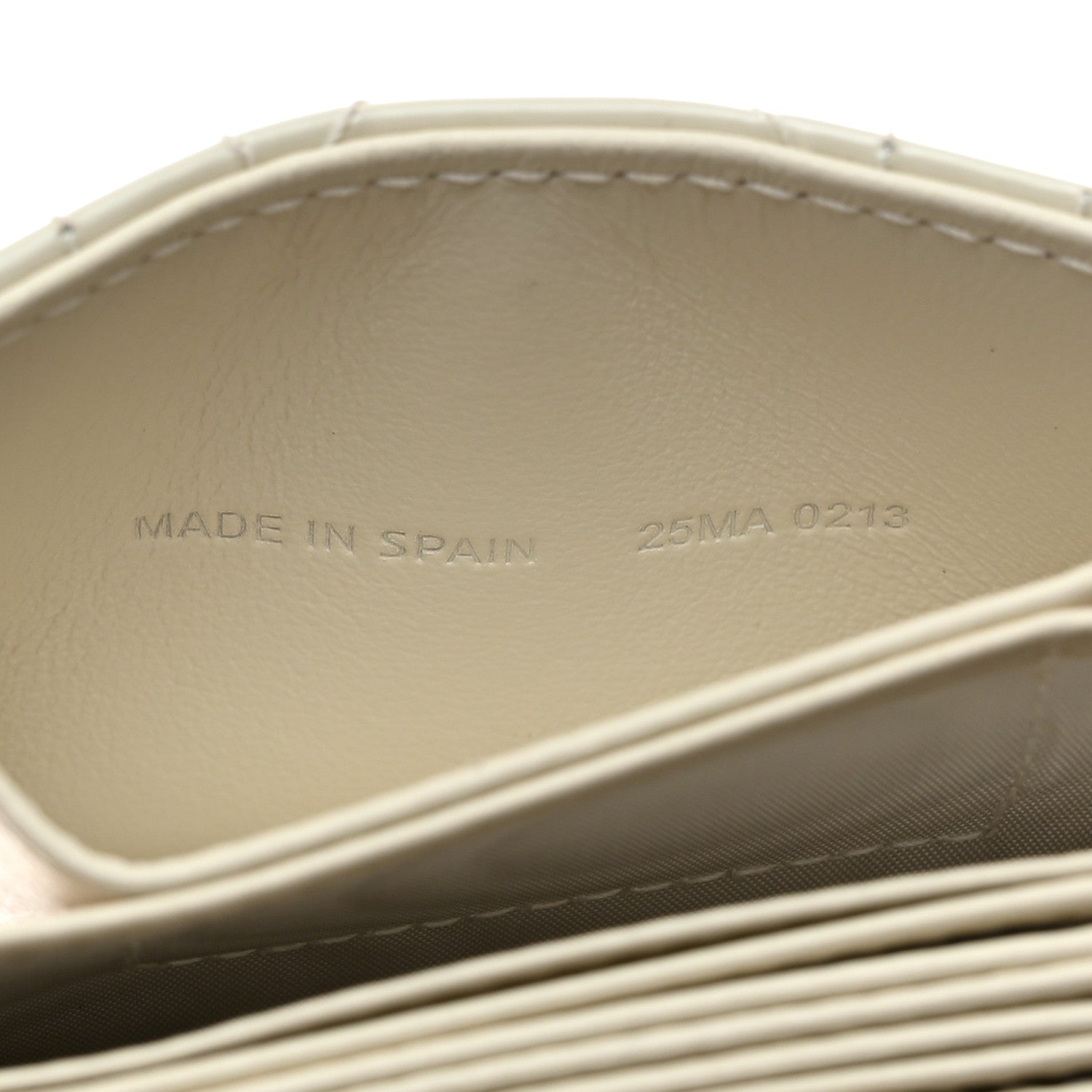 Christian Dior Patent Cannage Lady Dior 5-Gusset Card Holder White 7 of 7