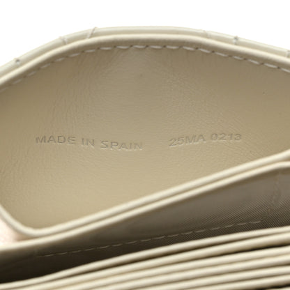 Christian Dior Patent Cannage Lady Dior 5-Gusset Card Holder White 7 of 7