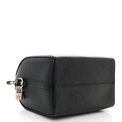 Louis Vuitton Epi Speedy Bandouliere 25 Black 4 of 9