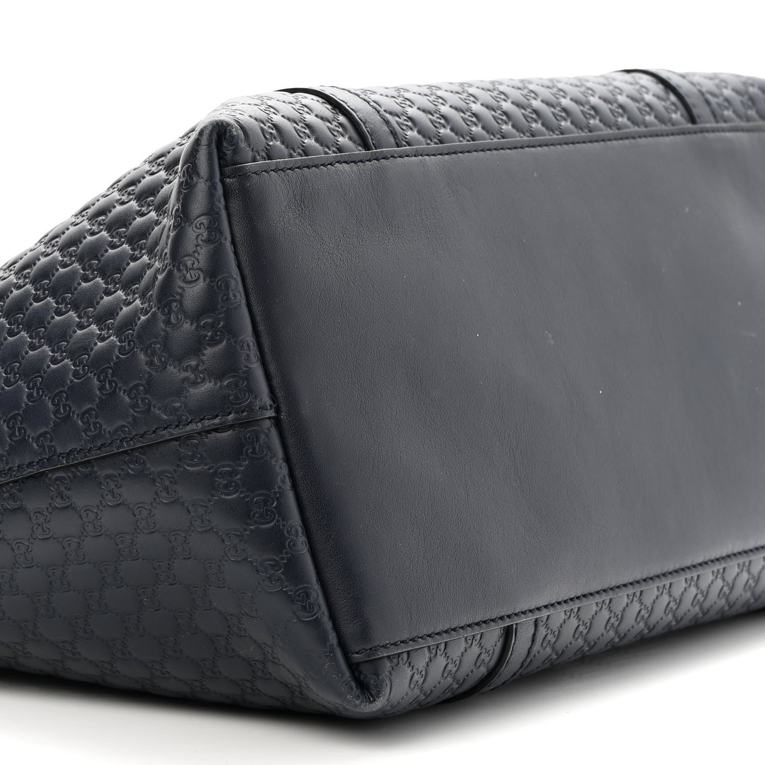 Gucci Soft Microguccissima Dome Satchel Navy 8 of 9
