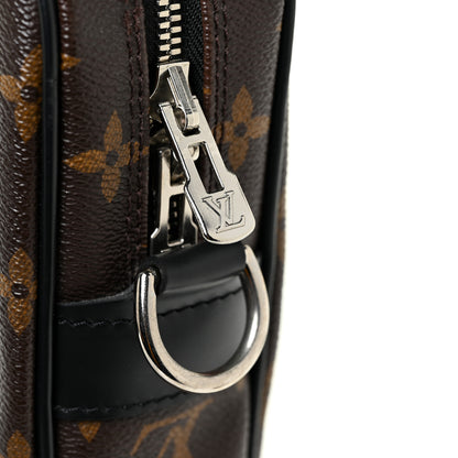 Louis Vuitton Monogram Macassar Porte-Documents Voyage PM 16 of 17