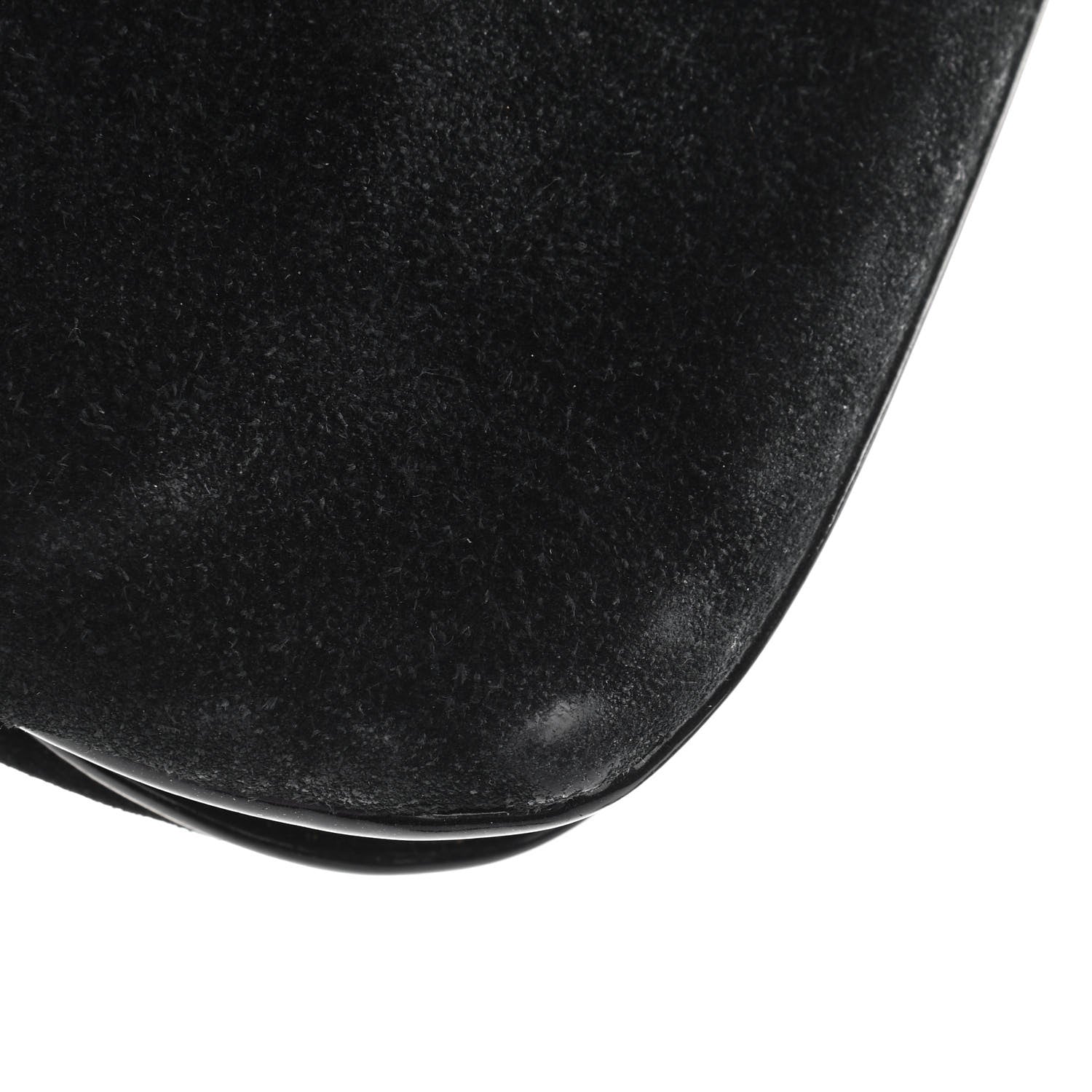 Gucci Suede Small 1973 Chain Shoulder Bag Black 7 of 13