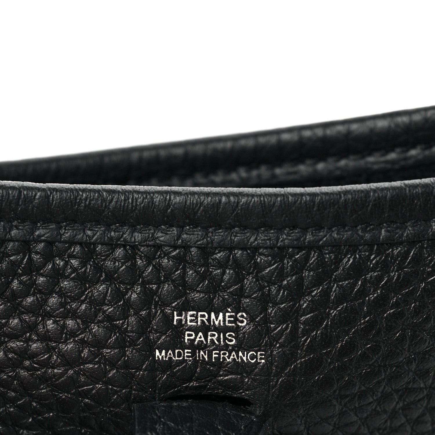 Hermes Taurillon Clemence Evelyne TPM Black 6 of 9