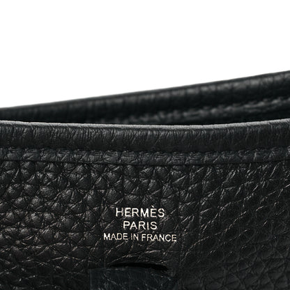 Hermes Taurillon Clemence Evelyne TPM Black 6 of 9