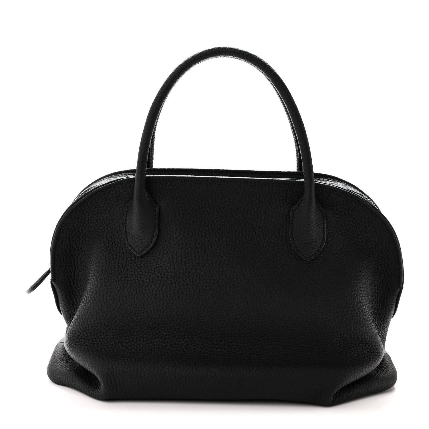 The Row Matte Grained Calfskin Agnes Bag Black 1 of 9