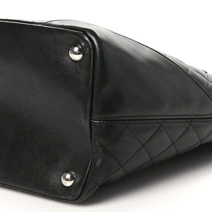 Chanel Calfskin Quilted Large Cambon Tote Black 9 of 11
