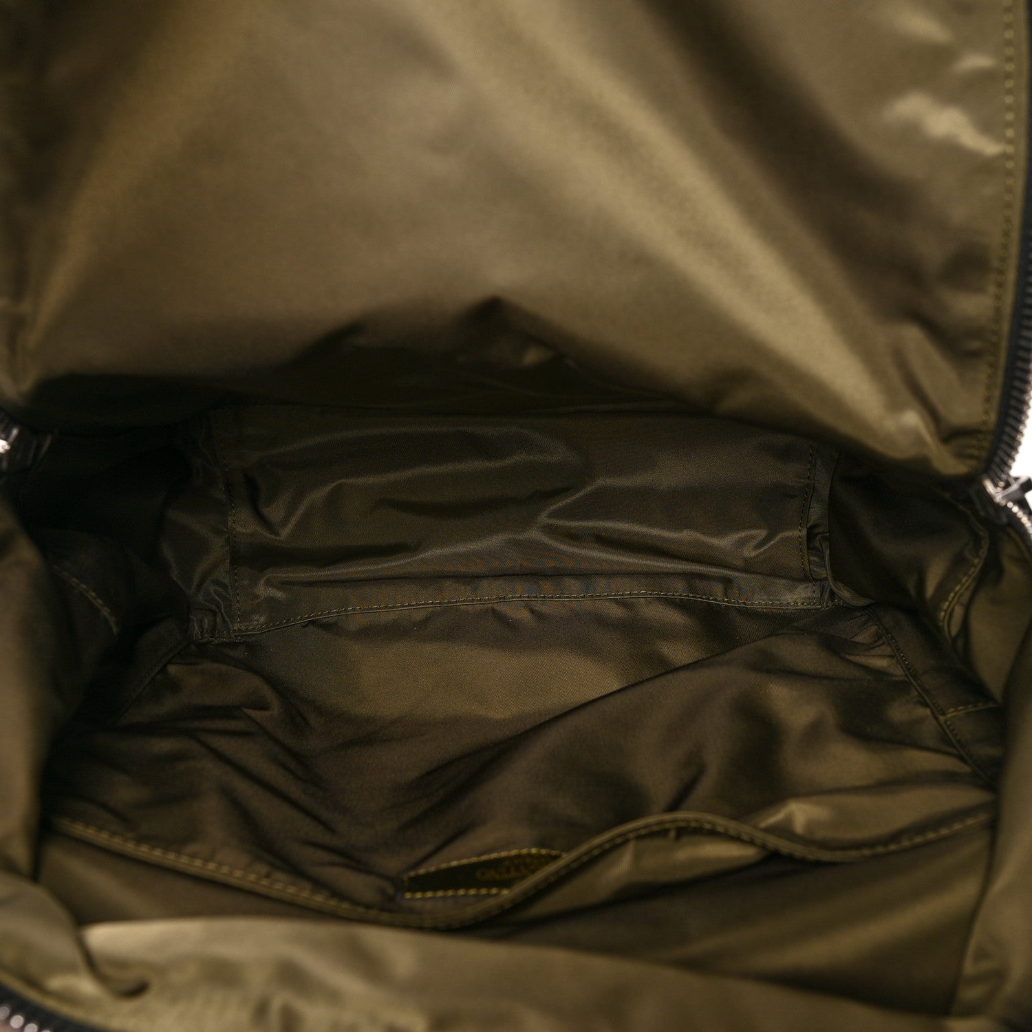 Valentino Garavani Nappa Canvas Camustars Backpack Army Green 5 of 10