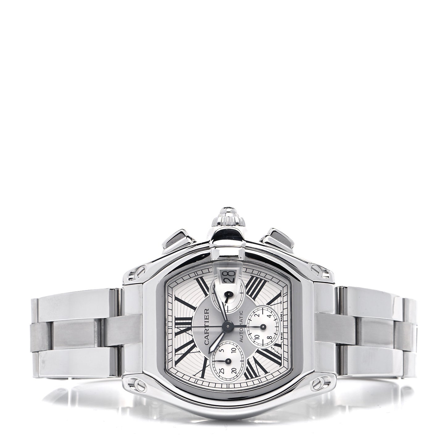 Stainless Steel 42mm Roadster Chronograph Automatic Watch