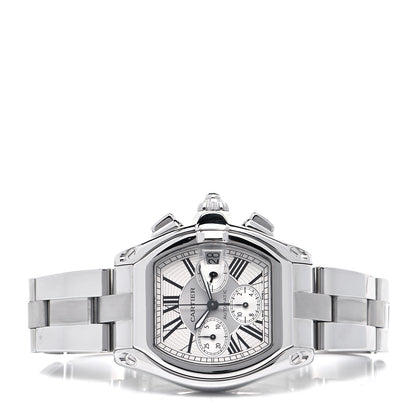 Cartier Stainless Steel 42mm Roadster Chronograph Automatic Watch 2 of 4