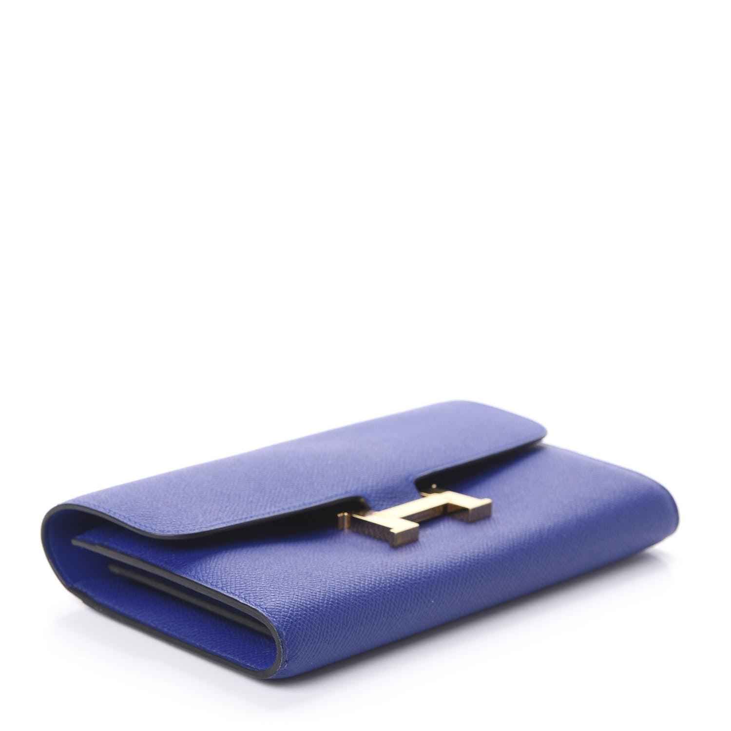 Hermes Epsom Constance Long Wallet Bleu Electrique 4 of 8