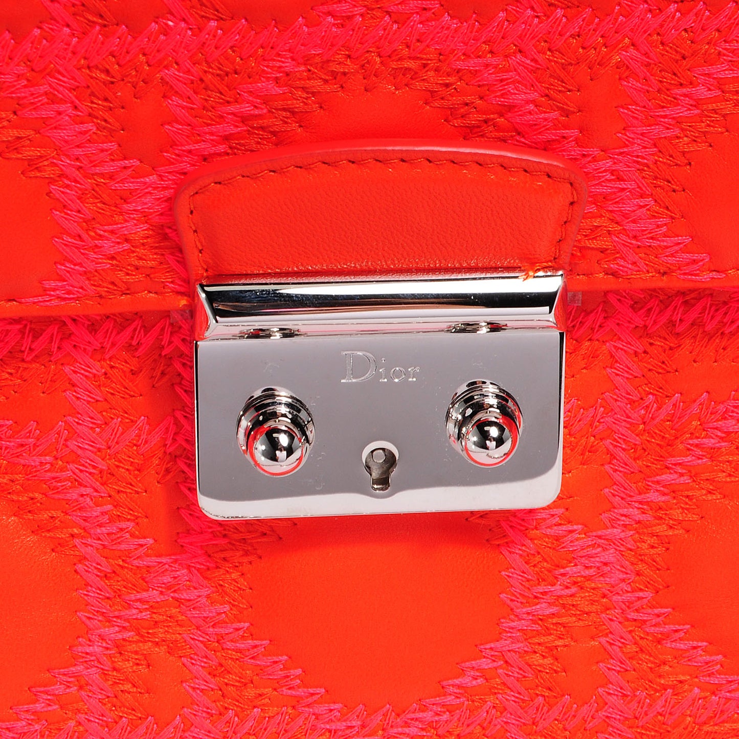 Lambskin Cannage Small Miss Dior Flap