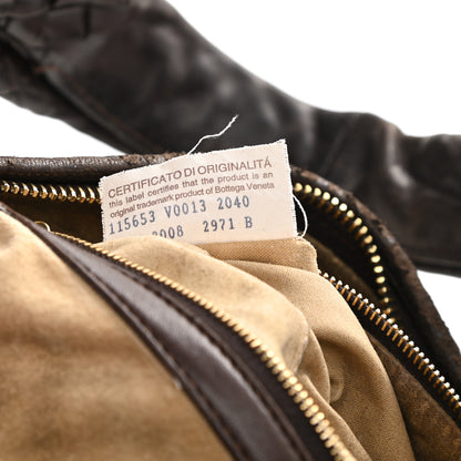 Bottega Veneta Nappa Intrecciato Medium Veneta Hobo Ebano 8 of 14