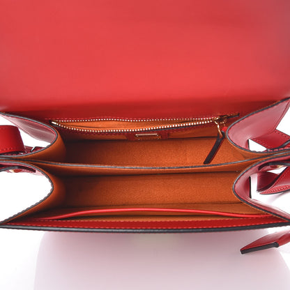 MCM Calfskin Patricia Crossbody Bag Red 5 of 9