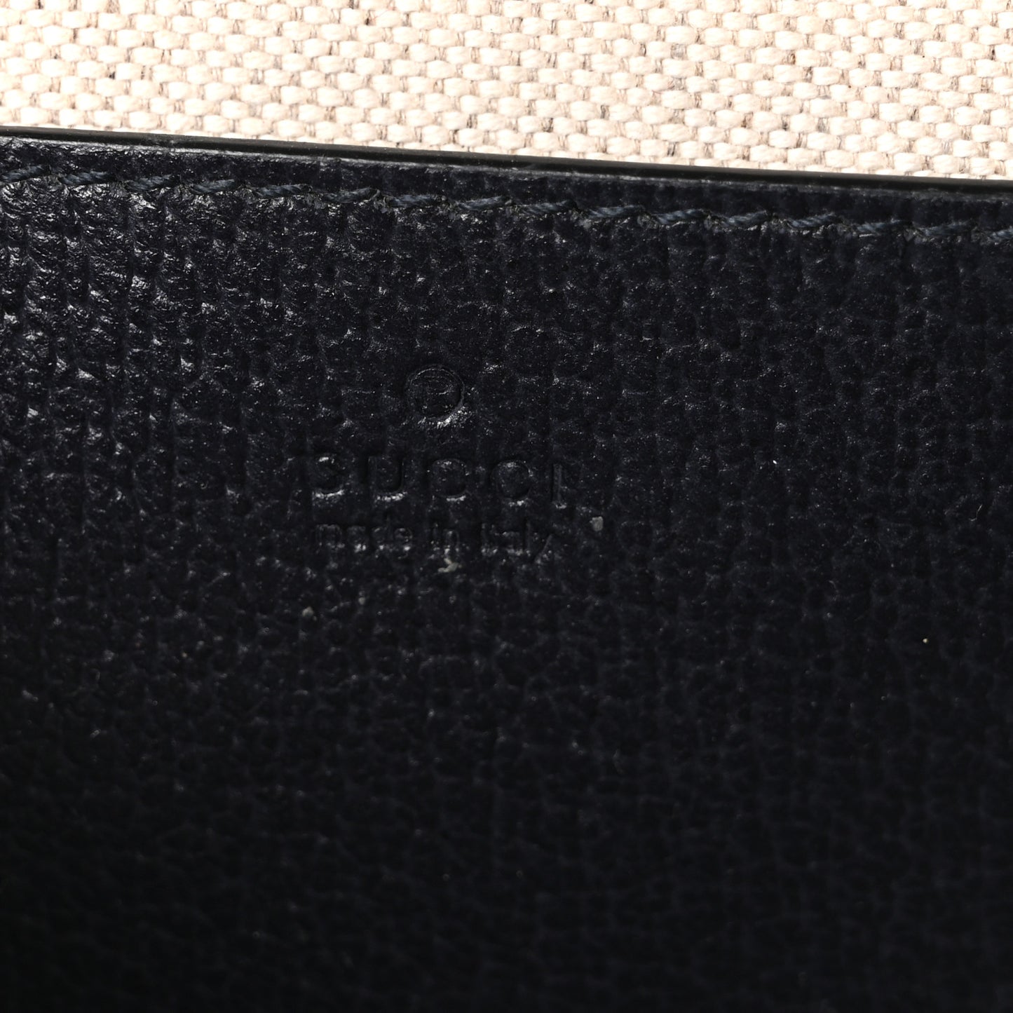 GG Supreme Monogram Textured Dollar Calfskin Web Mini Ophidia Envelope Shoulder Bag Beige Blue