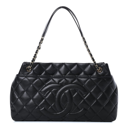 Chanel Caviar Quilted Timeless CC Soft Tote Black 1 of 12