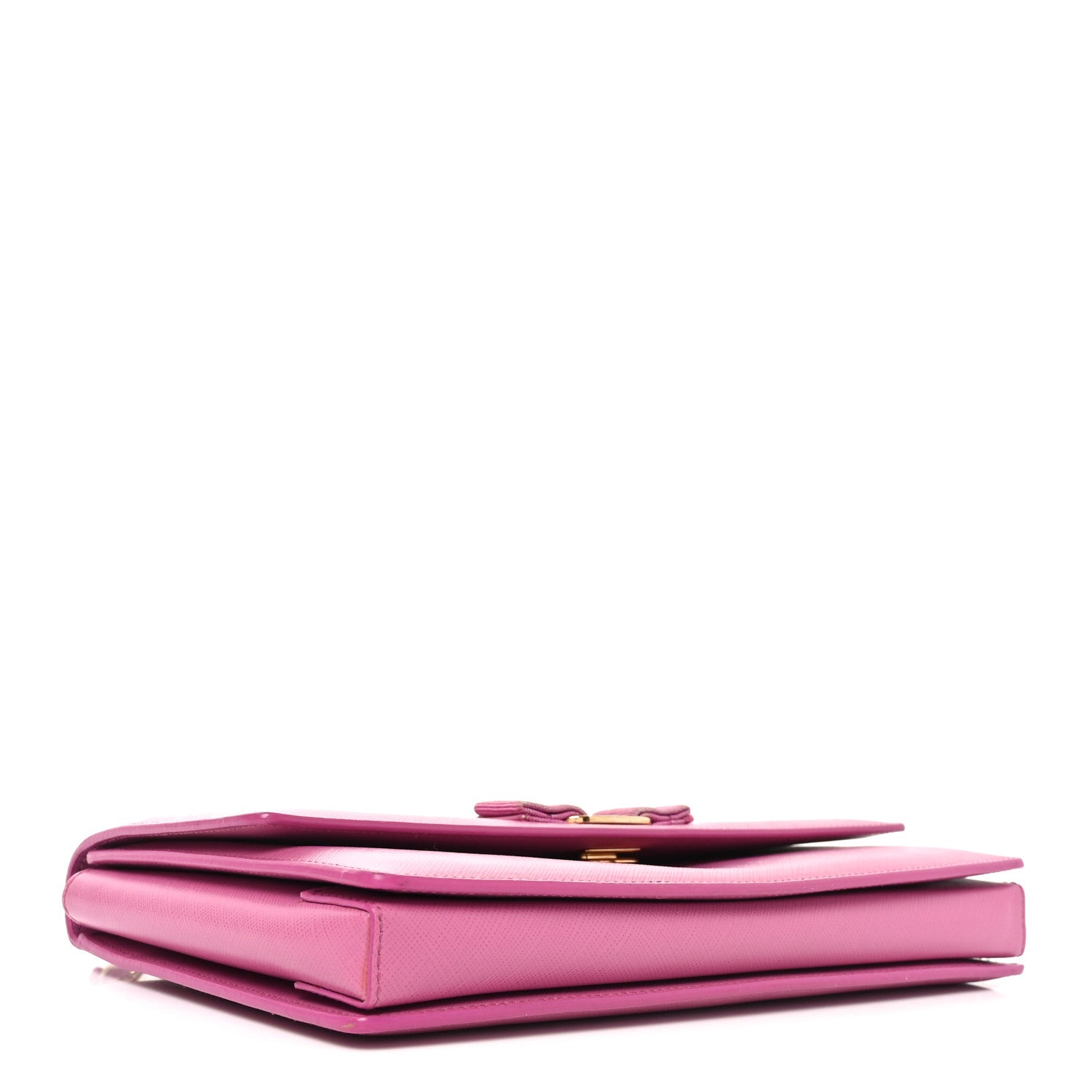 Salvatore Ferragamo Printed Calfskin Vara Bow Chain Flap Crossbody