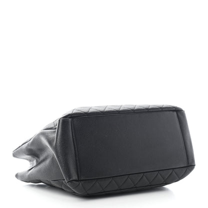 Chanel Caviar Quilted Grand Shopping Tote GST Black 4 of 10