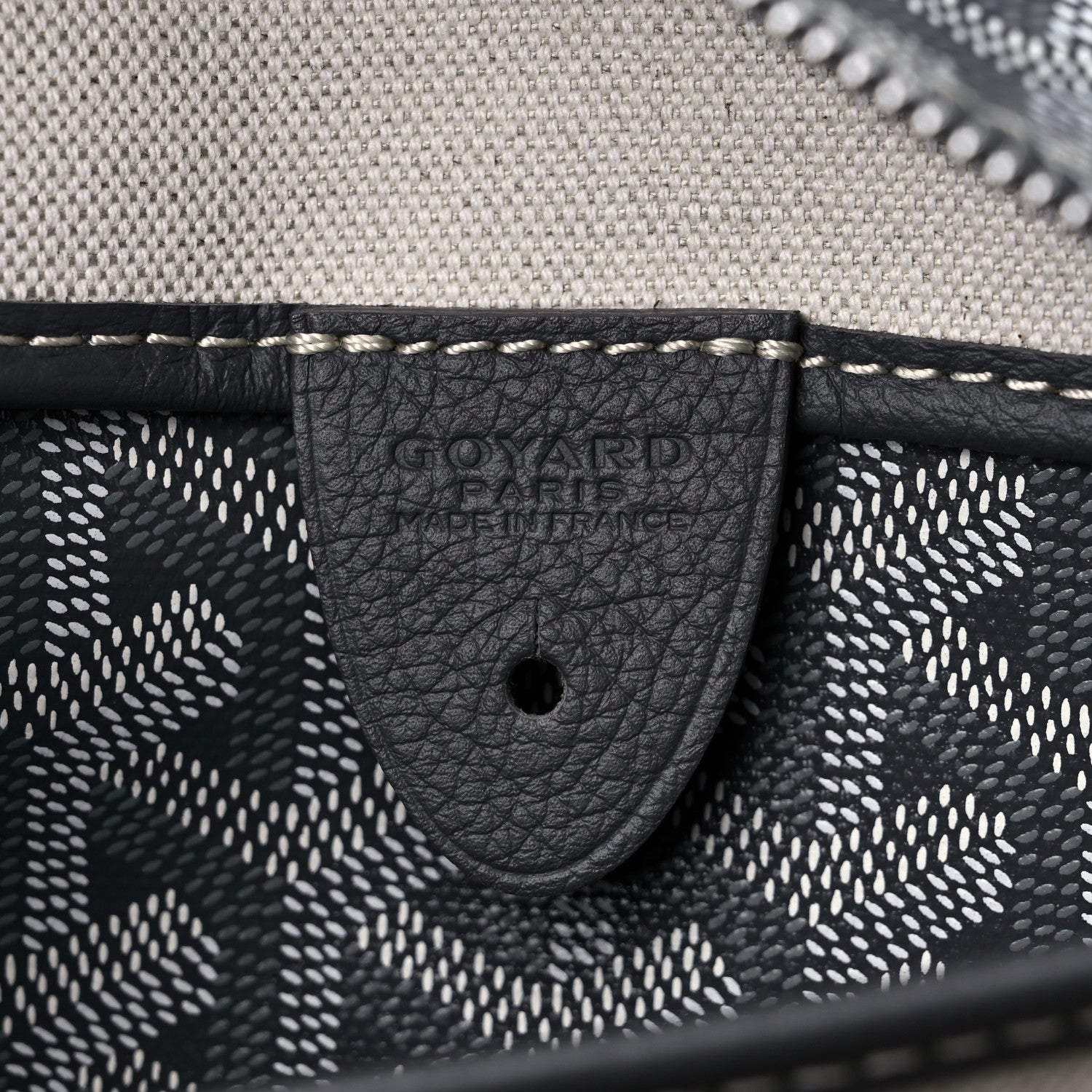 Goyard Goyardine Artois MM Grey 6 of 9