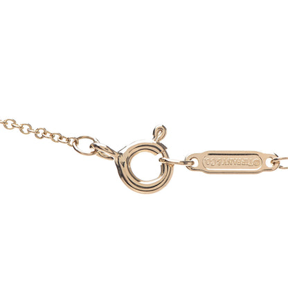 Tiffany 18K Yellow Gold Diamond Flower Pendant Necklace 5 of 7