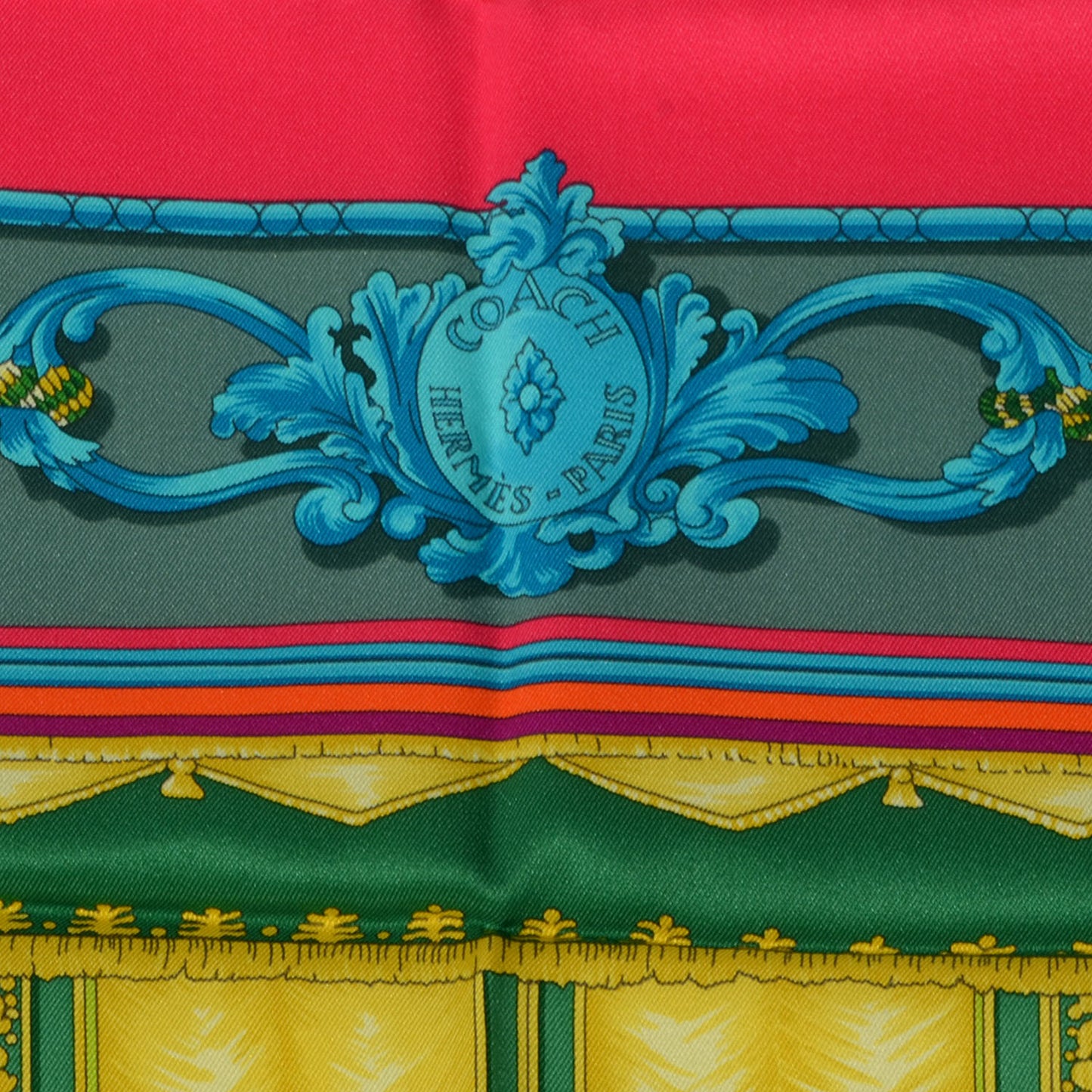 Silk Coach Scarf 70