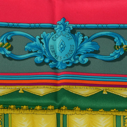 Hermes Silk Coach Scarf 70 4 of 5