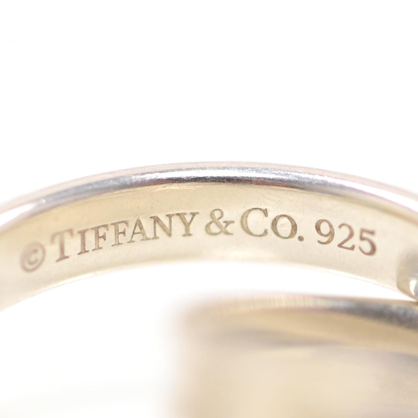 Sterling Silver 1837 Interlocking Ring 6.5