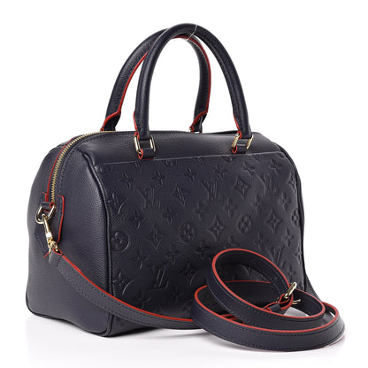 Louis Vuitton Empreinte Speedy Bandouliere 25 NM Marine Rouge 3 of 10