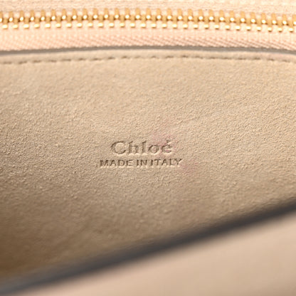 Chloe Goatskin Medium Faye Shoulder Bag Denim Blue 6 of 10