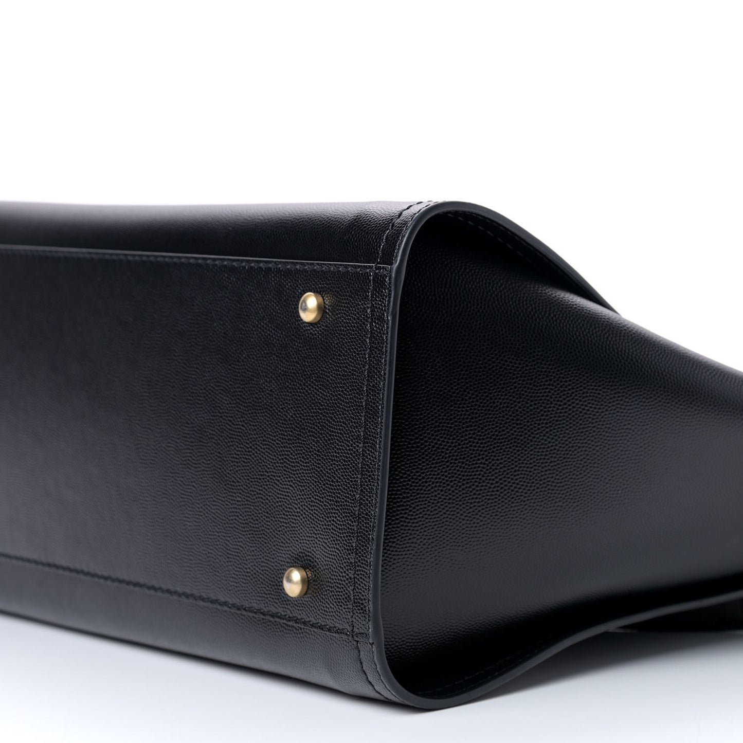 Caviar Small Studded Deauville Tote Black