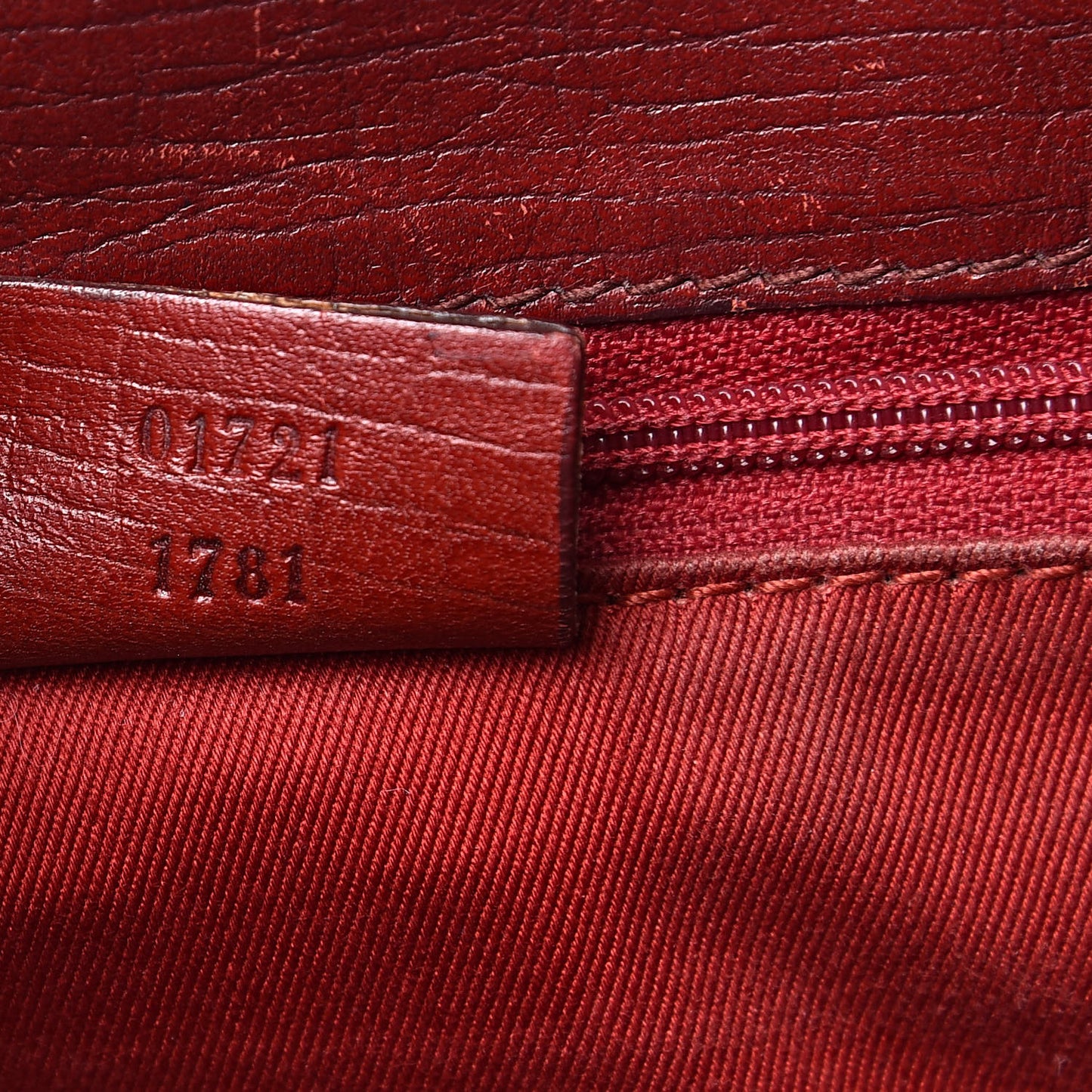 Monogram Small Bardot Bag Red