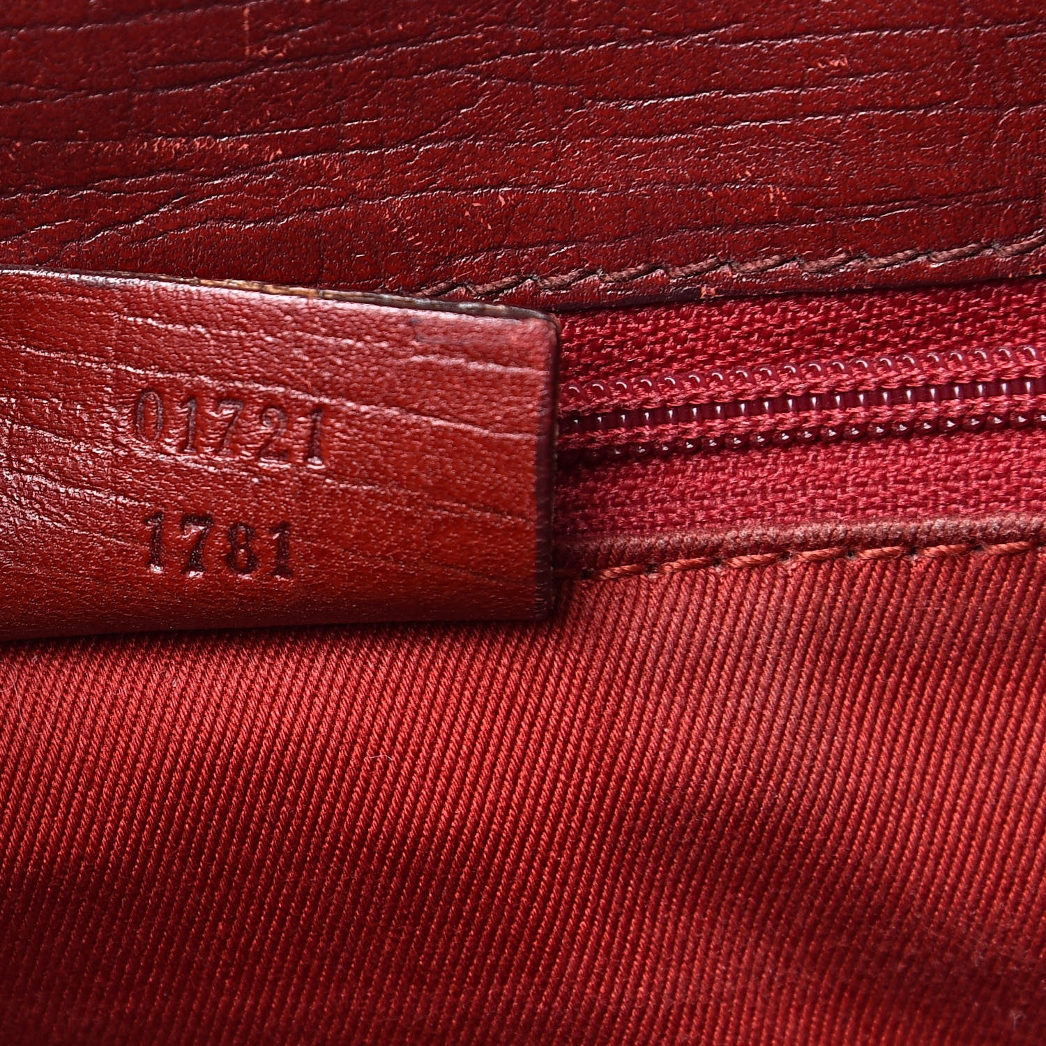Gucci Monogram Small Bardot Bag Red 7 of 16