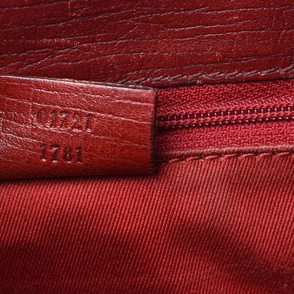 Gucci Monogram Small Bardot Bag Red 7 of 16
