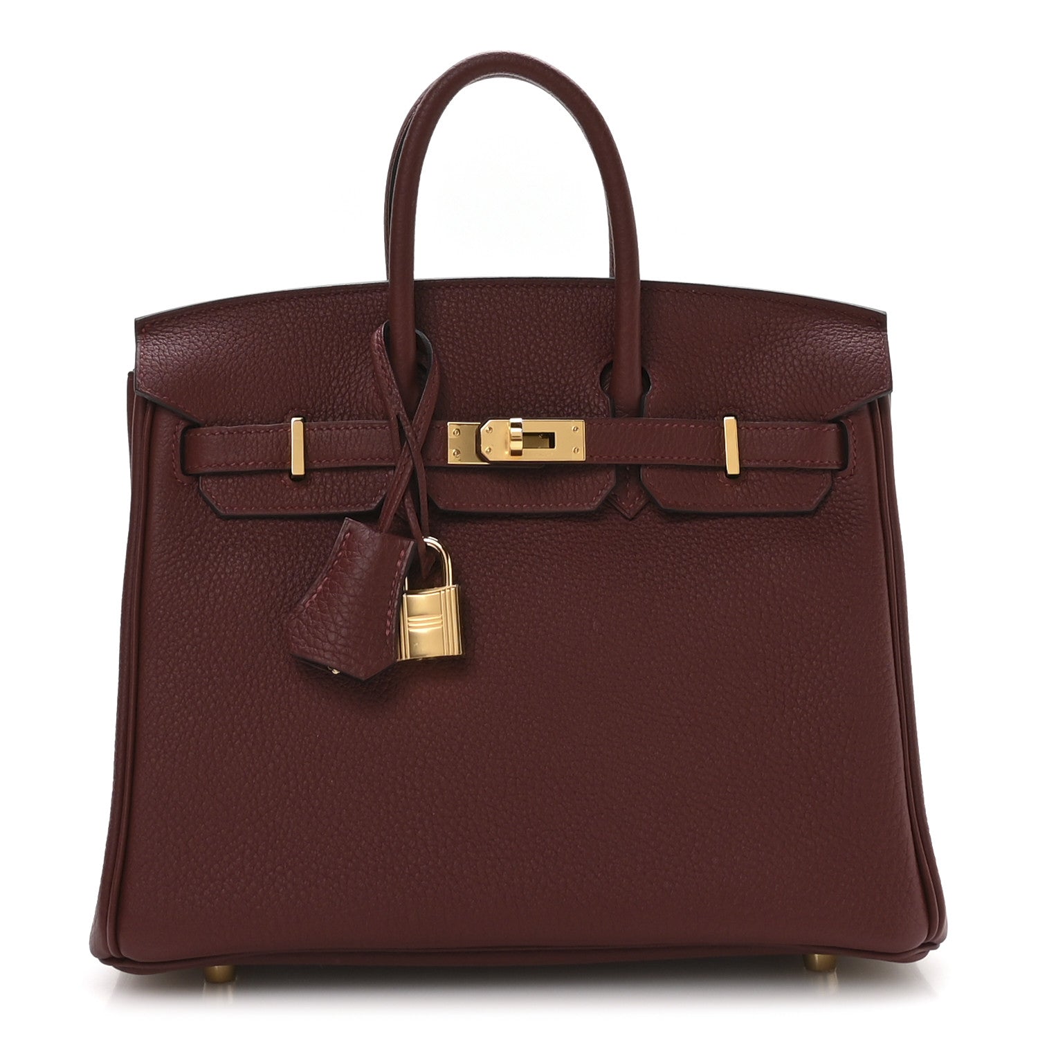 Hermes Togo Birkin 25 Rouge H 2 of 19