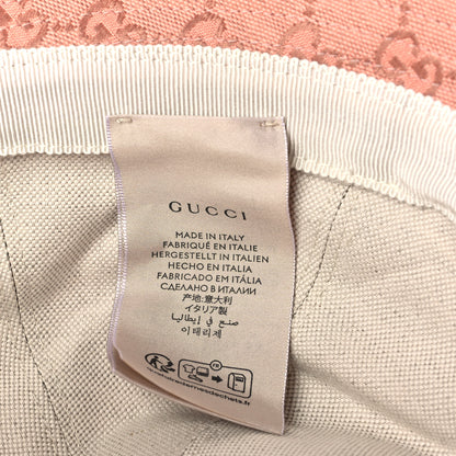 Gucci New Canvas GG Monogram Alina Bucket Hat M Pink 7 of 8