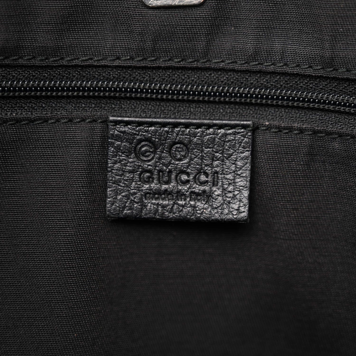 Gucci Monogram Abbey D Ring Tote Black 6 of 12