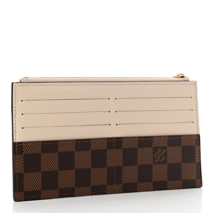 Louis Vuitton Damier Ebene Slim Purse Cream 4 of 7