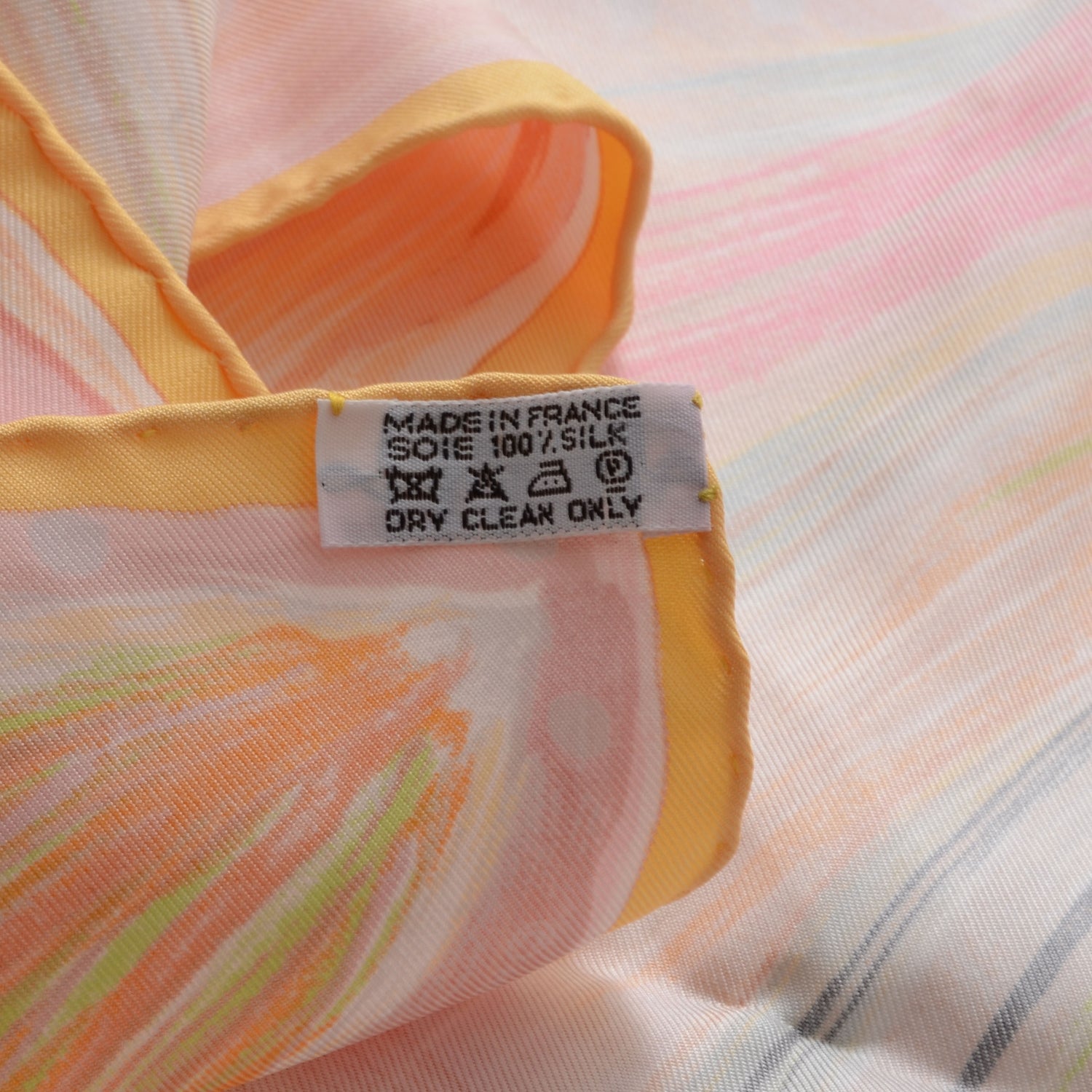 Hermes Silk Feux Du Ciel Scarf 90 8 of 8