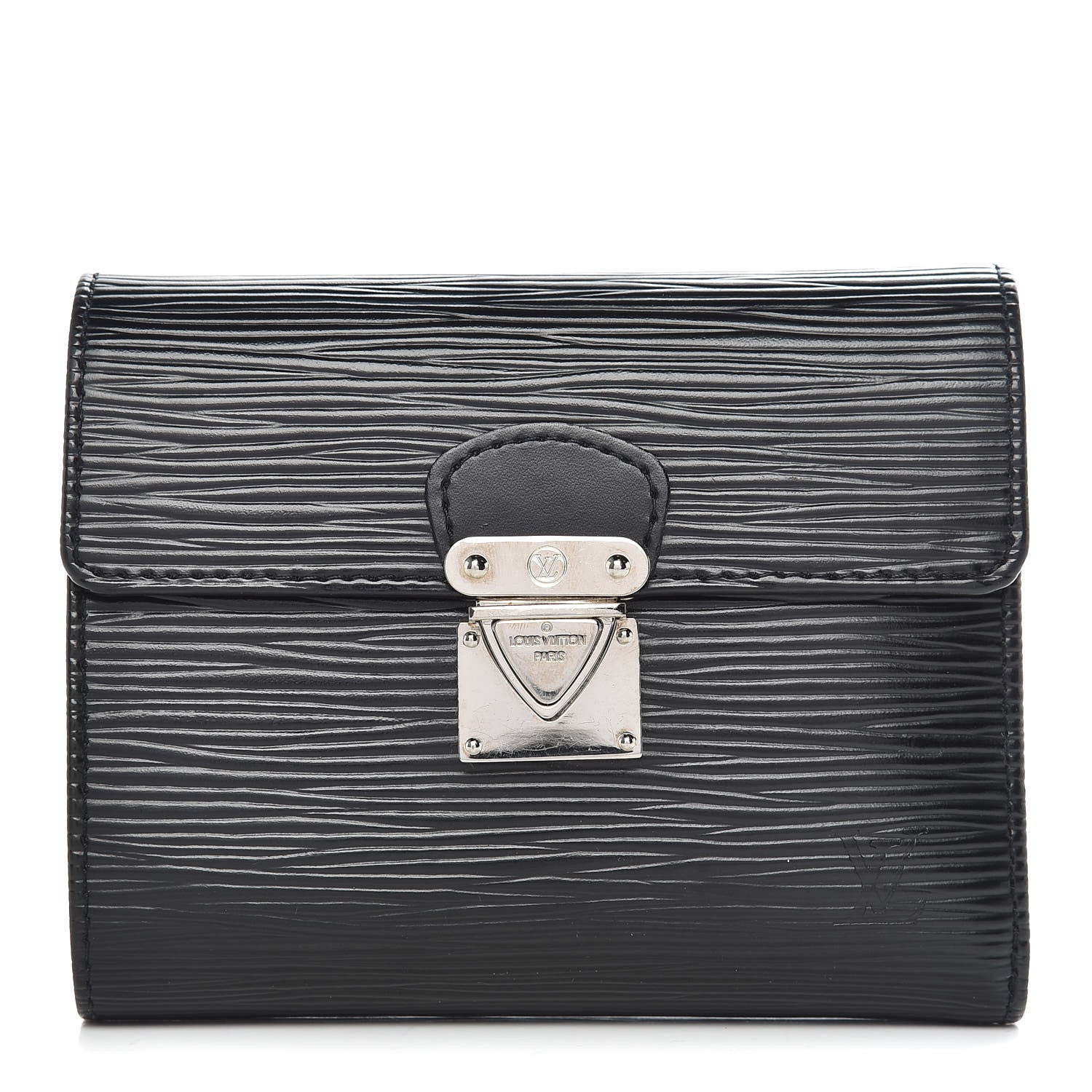Louis Vuitton Epi Koala Wallet Black 1 of 7