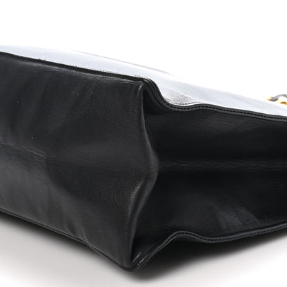 Chanel Lambskin CC Tote Black 11 of 11