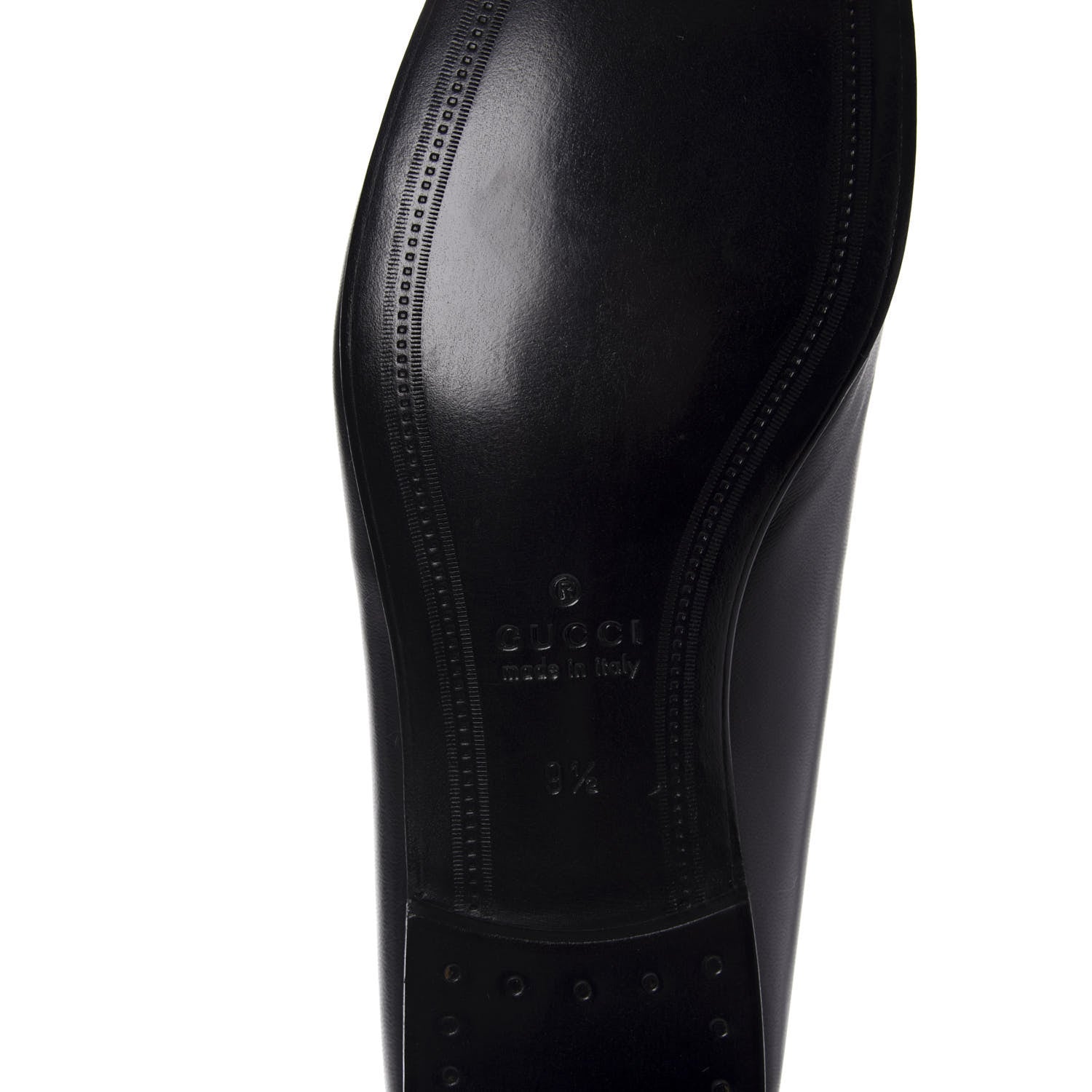 Gucci Lambskin Kingsnake Embroidered Mens Brixton Horsebit Loafers 9.5 Black 8 of 11