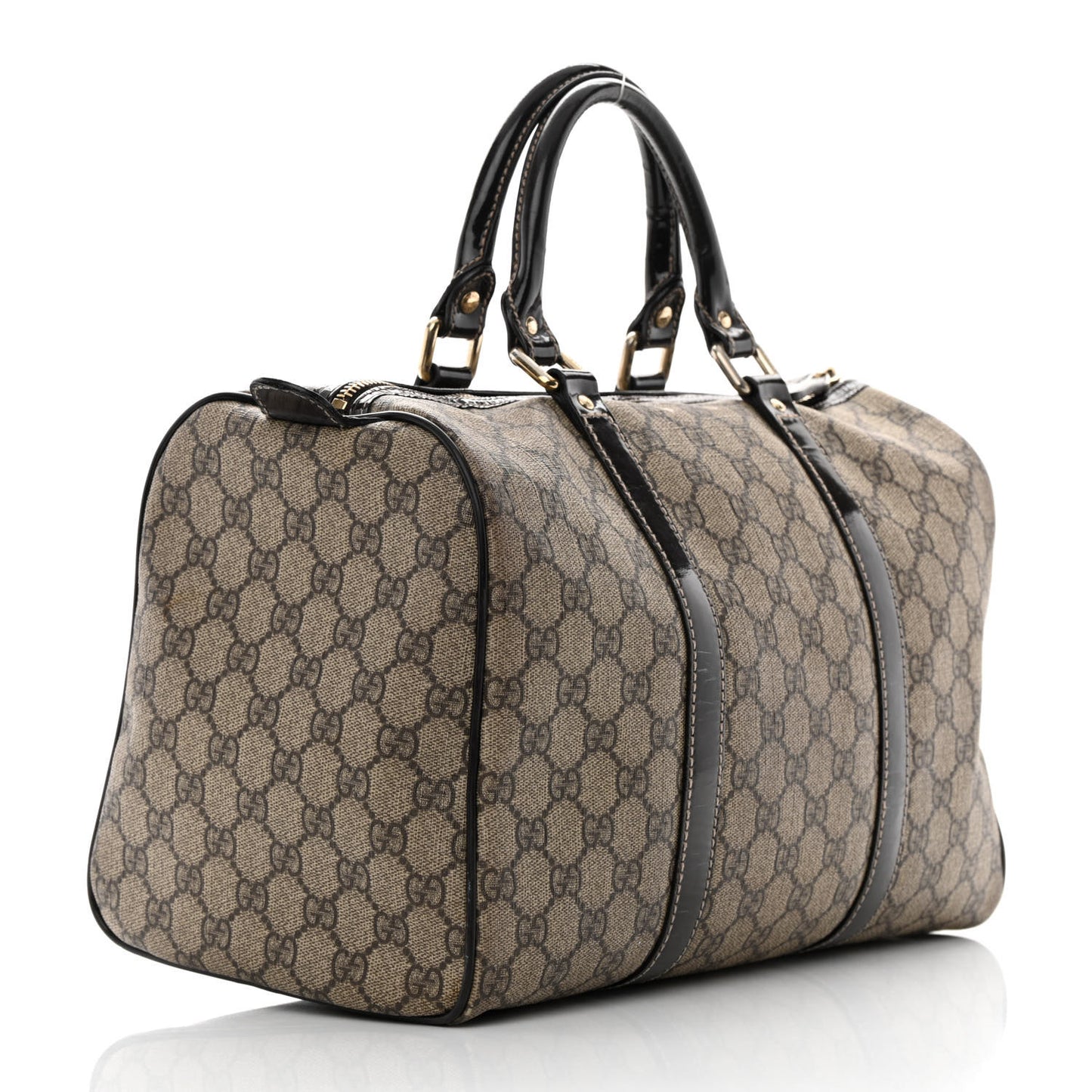 GG Plus Monogram Medium Joy Boston Dark Brown
