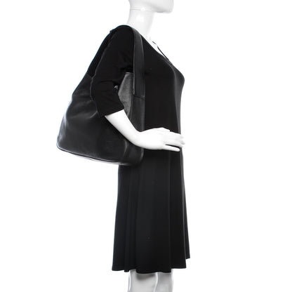 Prada Vitello Daino Hobo Black 2 of 9